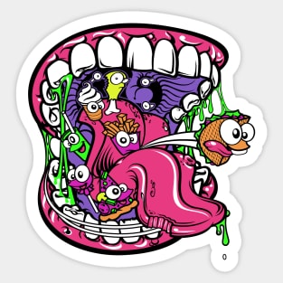 Junk Food Sticker